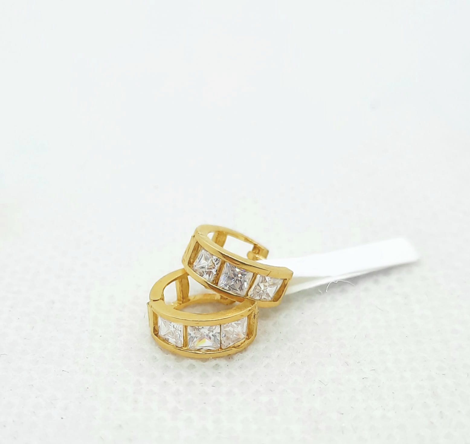 Gold Baby Hoop